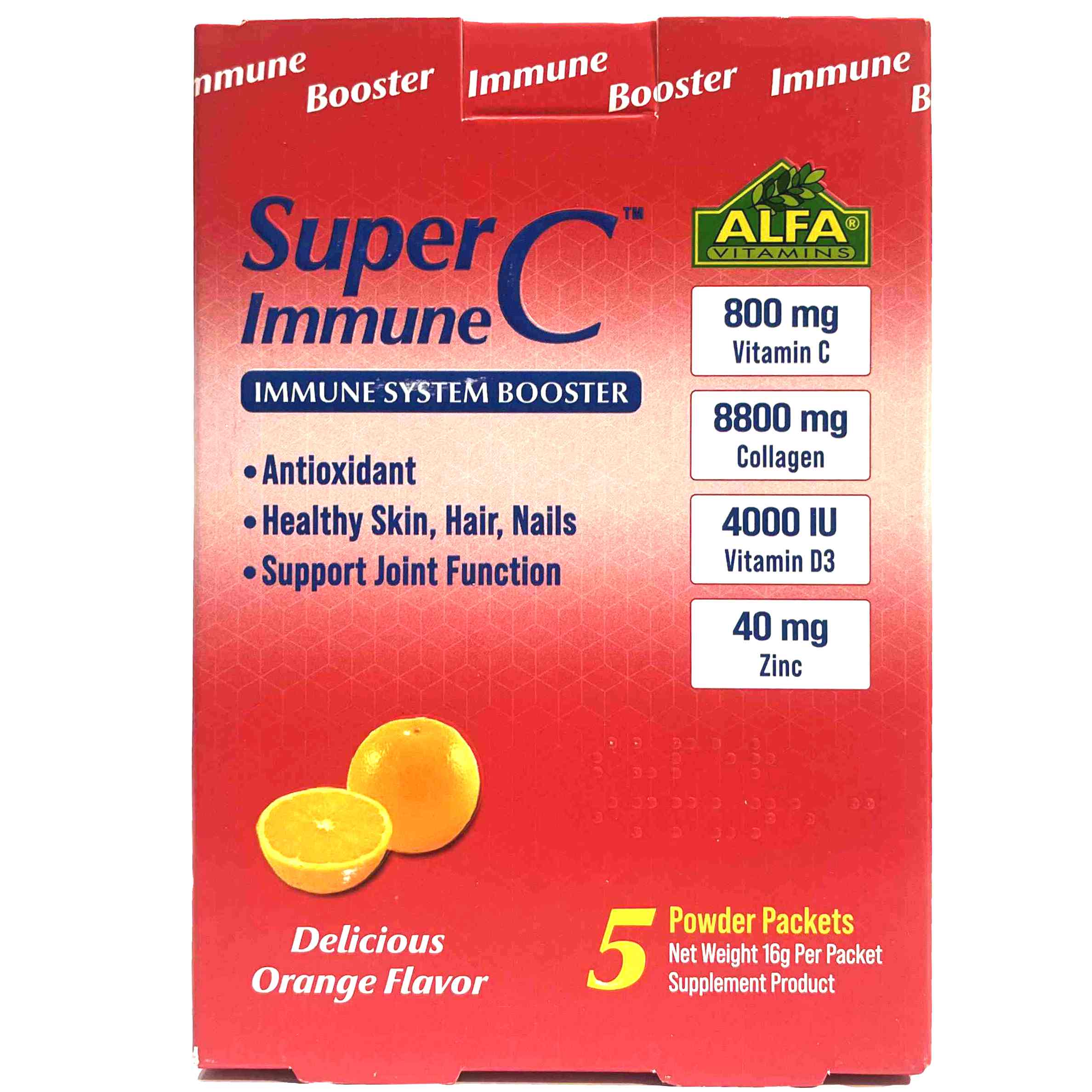 ساشه سوپر ایمیون سی آلفا ویتامینز Alfa Super Immune C